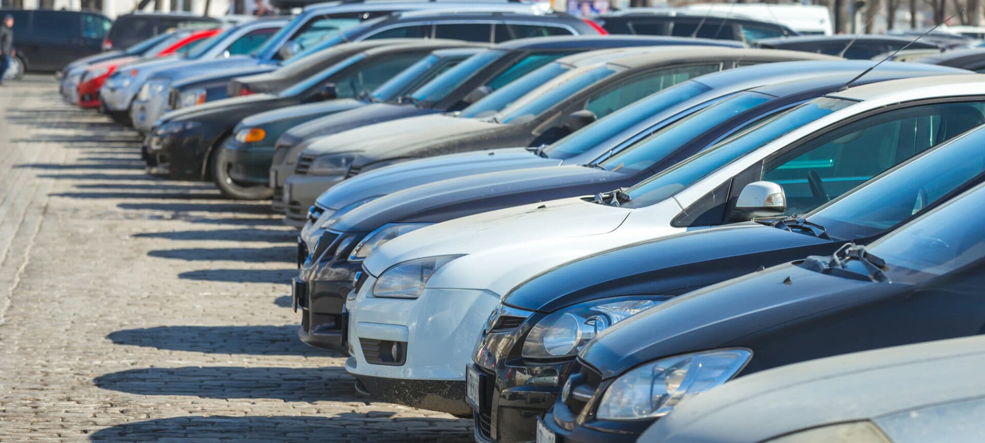 Row of cars
